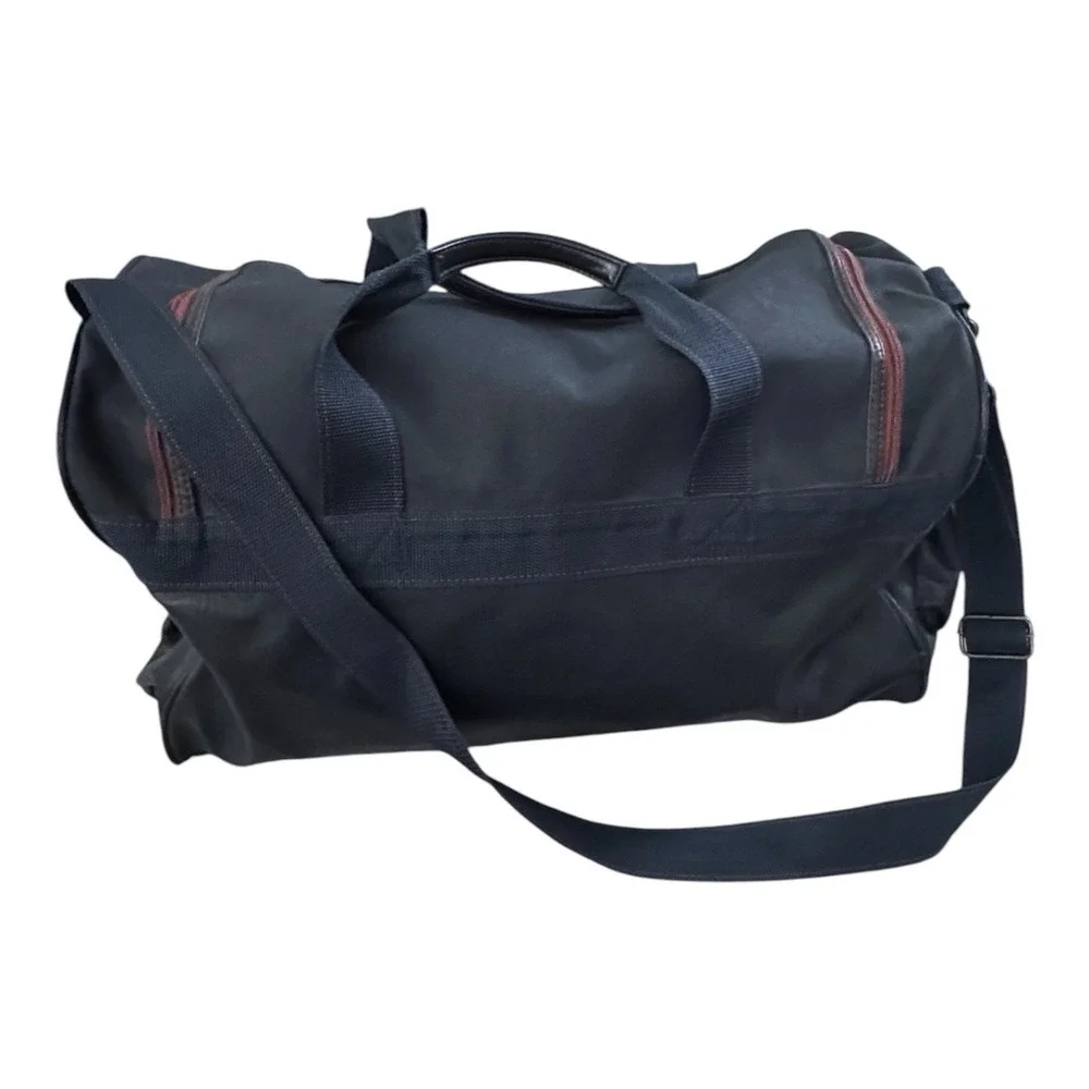 Vintage Opium YSL Yves Saint Laurent Navy Blue Leather Duffle Bag